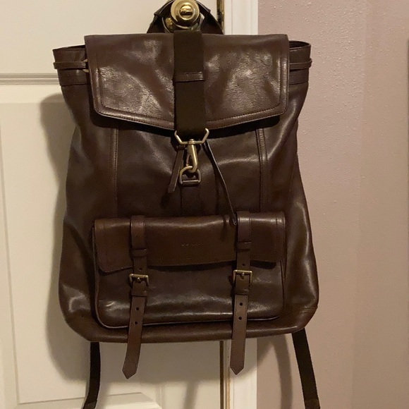 Coach Handbags - Coach Backpack Deep Brown